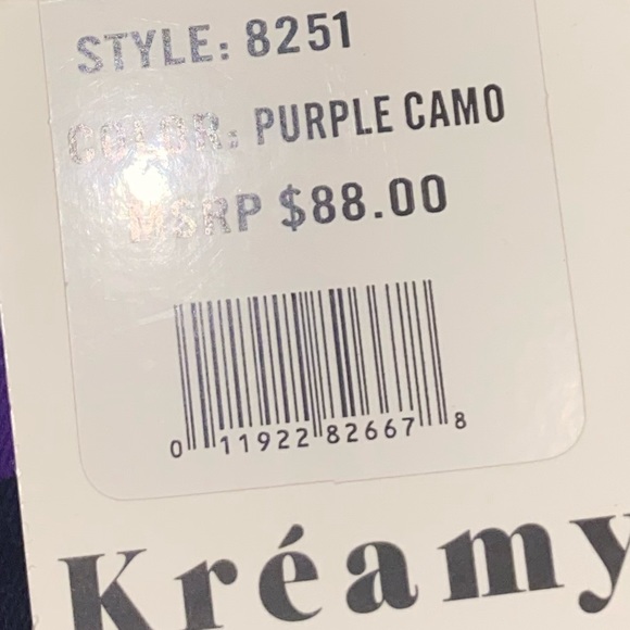 Kreamy purple camo jogger pants - Picture 8 of 8